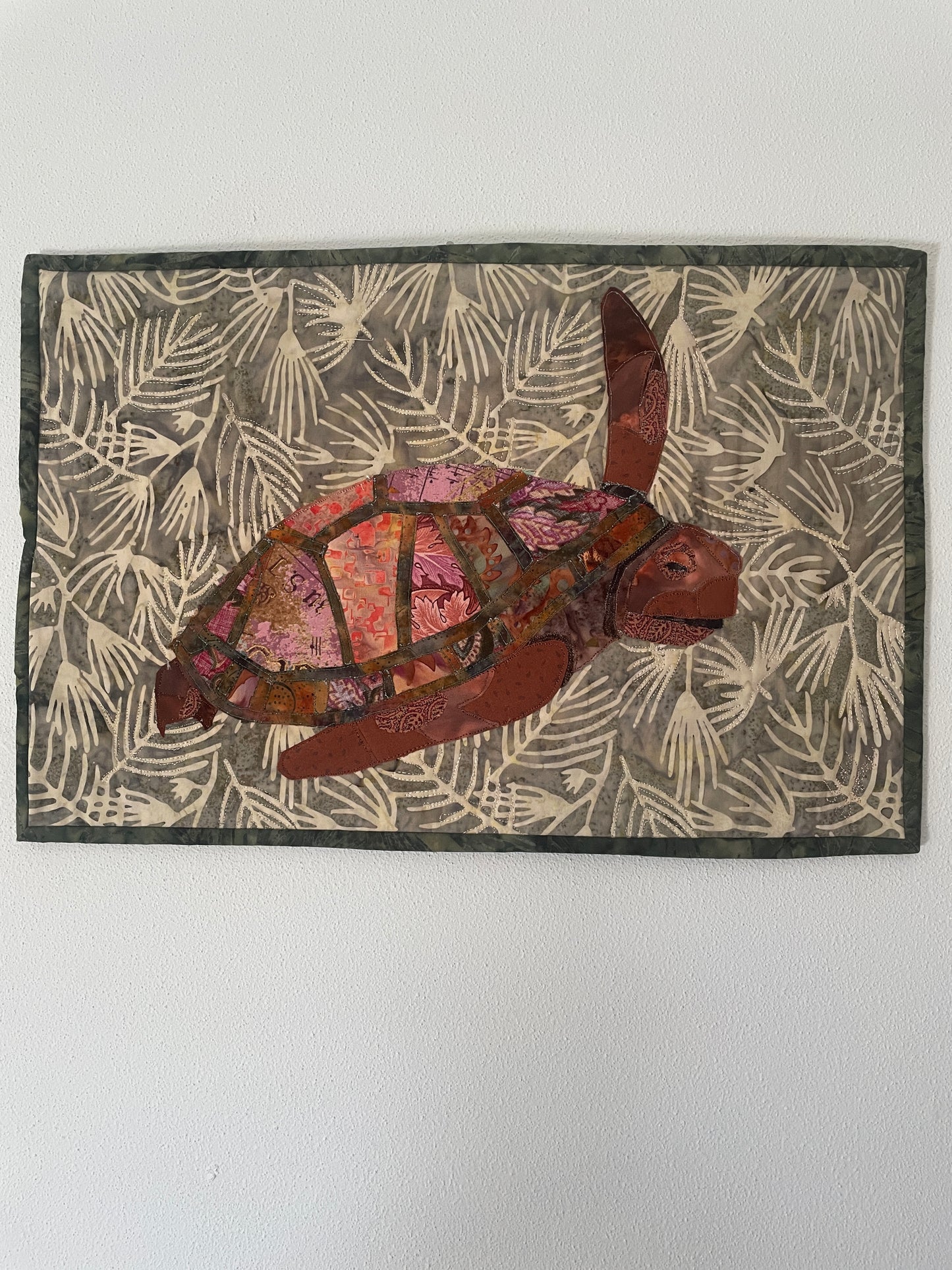 Sea Turtle in the Weeds